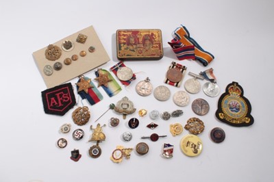 Lot 695 - First World War War medal named to 9241D. A. J. Jenner. D. H. R.N.R. (suspension bar missing), together with George V Special Constabulary Long Service medal