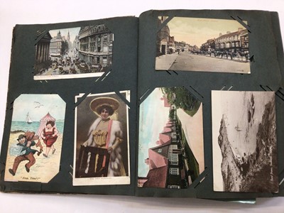 Lot 1622 - One album of postcards to include the midlands and the north of England