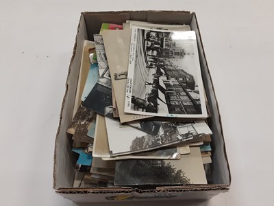 Lot 1615 - One box of East Anglian postcards approximately 180