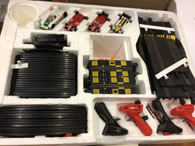Lot 1831 - Diecast- boxed and unboxed selection, various manufacturers to include Corgi, matchbox, Scalextric World Championship set, model kits and others.