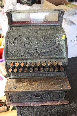 Lot 2657 - National cash register / shop till with plaque numbered H51977, 334 - SH