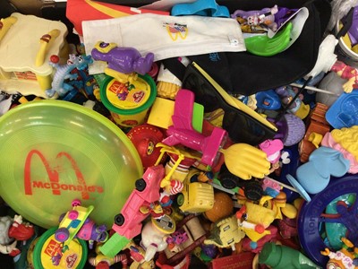 Lot 1857 - One box of Macdonalds Happy meal toys (qty)