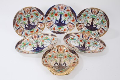 Lot 257 - Regency imari dessert service