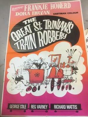 Lot 1405 - Collection of unframed ephemera, posters and other items