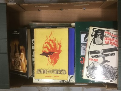 Lot 1747 - Large collection of books relating to aviation