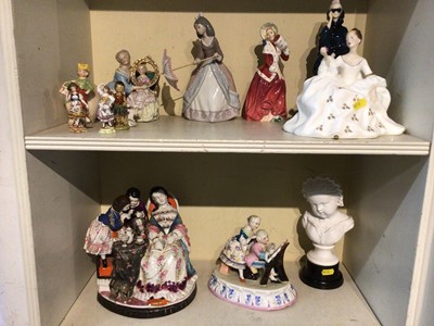 Lot 229 - Porcelain figures