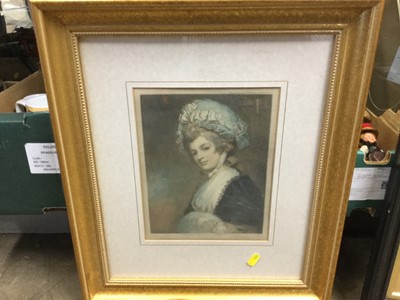 Lot 271 - Mezzotint after Hoppner and another after E Gulland, signed.
