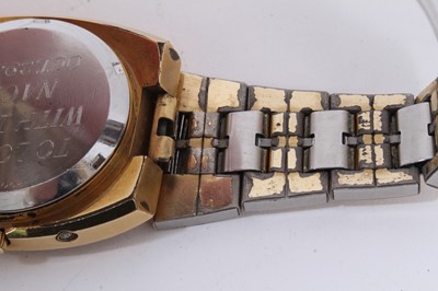 Lot 17 - 1970's Gentlemen’s Omega gold plated wristwatch